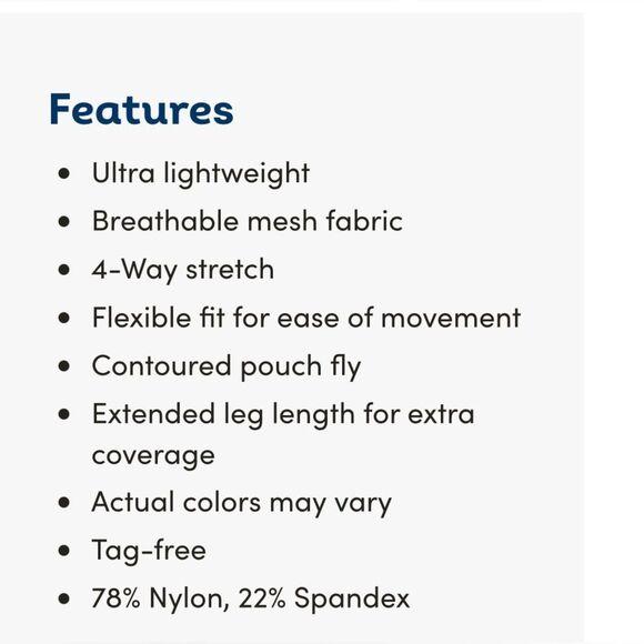 4 Fruit of the Loom EverLight Long Leg Boxer Briefs XL DISCONTINUED - Picture 5 of 8